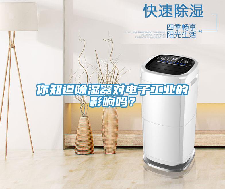 你知道除濕器對電子工業的影響嗎？