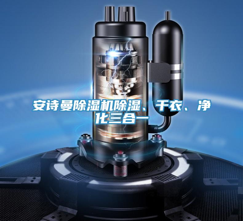 安詩曼除濕機除濕、干衣、凈化三合一