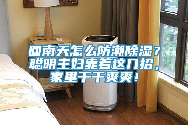 回南天怎么防潮除濕？聰明主婦靠著這幾招，家里干干爽爽！