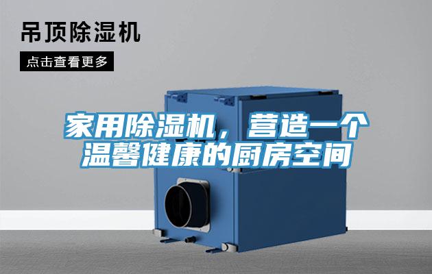家用除濕機，營造一個溫馨健康的廚房空間
