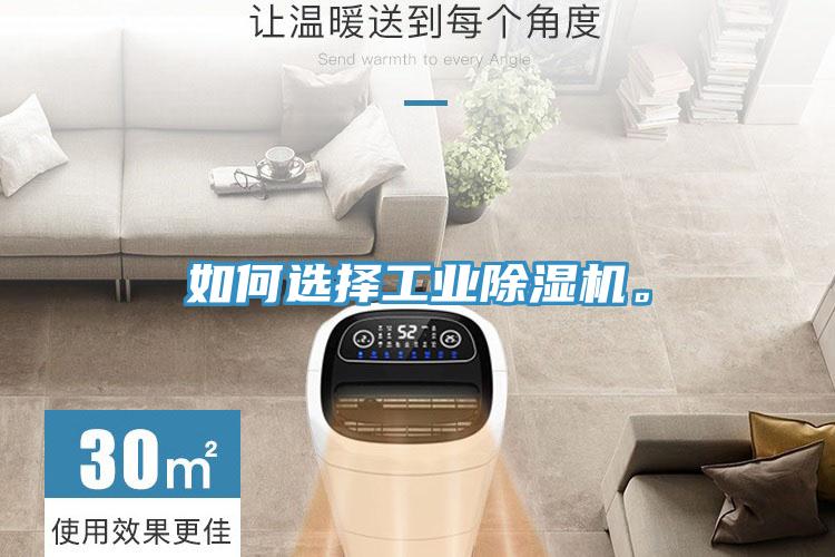 如何選擇工業(yè)除濕機(jī)。