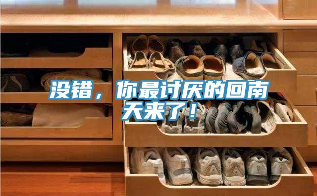 沒(méi)錯(cuò)，你最討厭的回南天來(lái)了！