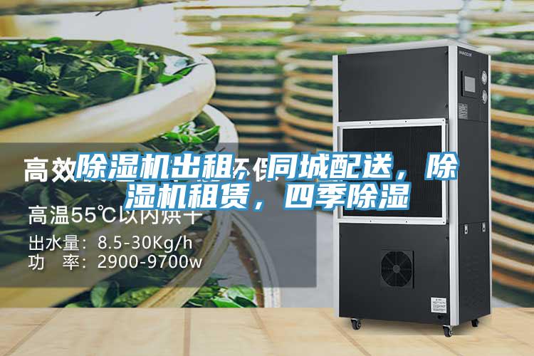 除濕機出租，同城配送，除濕機租賃，四季除濕
