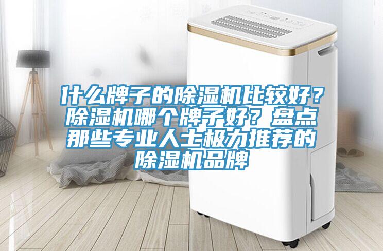 什么牌子的除濕機比較好？除濕機哪個牌子好？盤點那些專業人士極力推薦的除濕機品牌