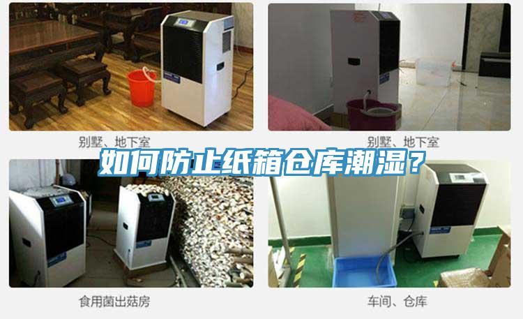 如何防止紙箱倉庫潮濕？