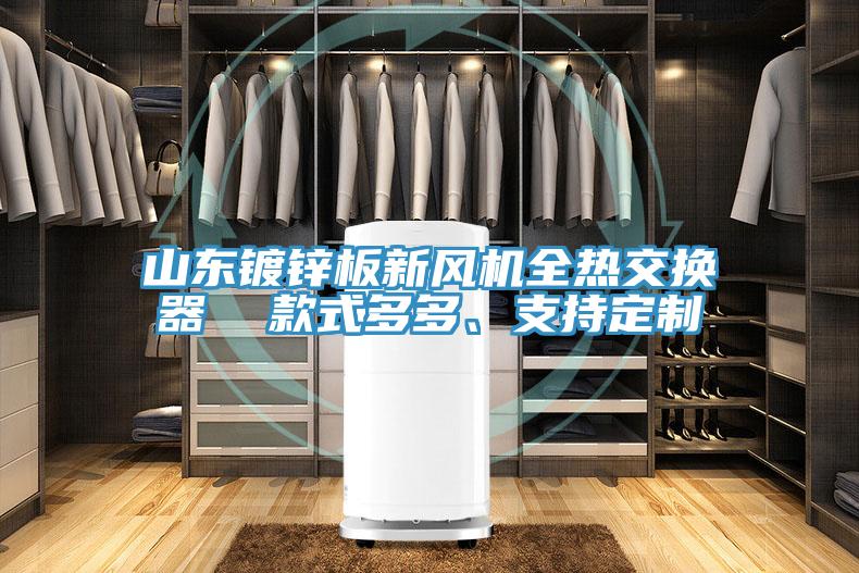 山東鍍鋅板新風機全熱交換器  款式多多、支持定制