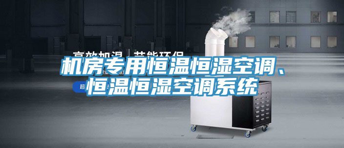 機(jī)房專用恒溫恒濕空調(diào)、恒溫恒濕空調(diào)系統(tǒng)