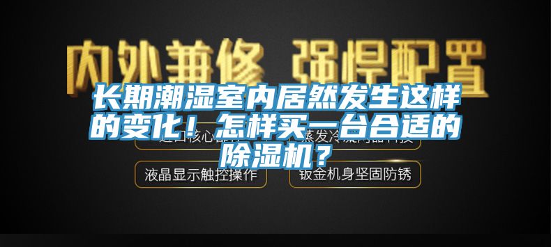 長期潮濕室內居然發生這樣的變化！怎樣買一臺合適的除濕機？