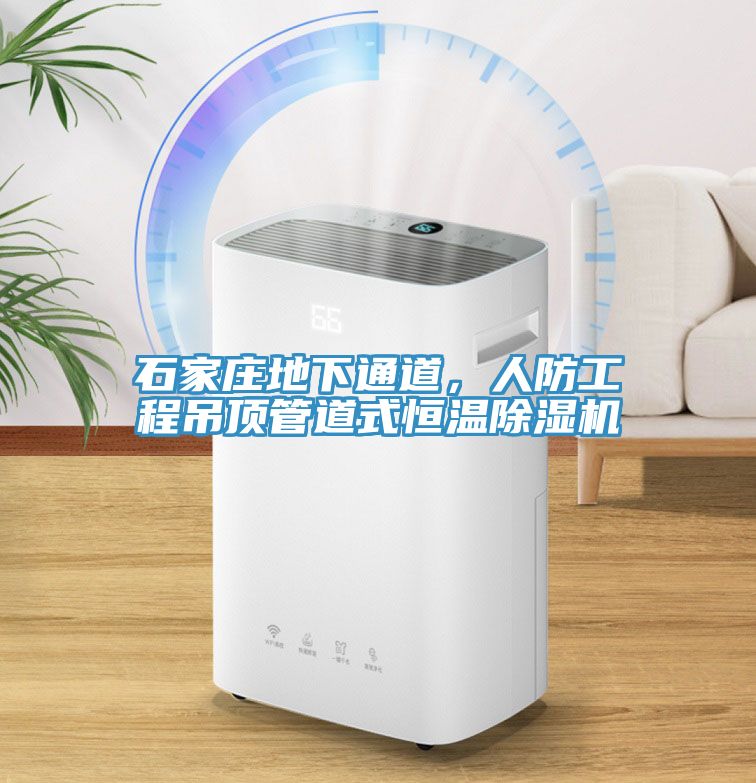 石家莊地下通道，人防工程吊頂管道式恒溫除濕機