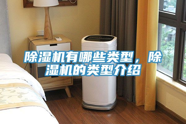 除濕機有哪些類型，除濕機的類型介紹